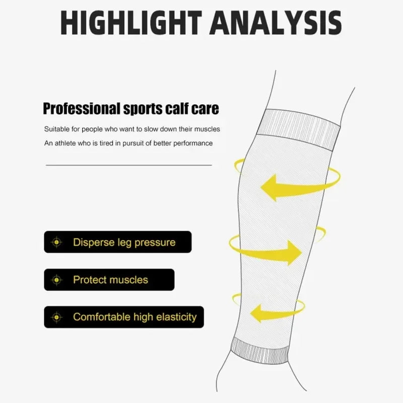 1Pair Football Socks Soccer Accessories Leg Brace Sleeves Breathable Sport Sock Adult Kids Shin Guards Calf Protection Leg Cover