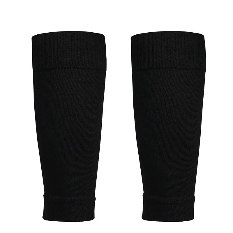 1Pair Football Socks Soccer Accessories Leg Brace Sleeves Breathable Sport Sock Adult Kids Shin Guards Calf Protection Leg Cover