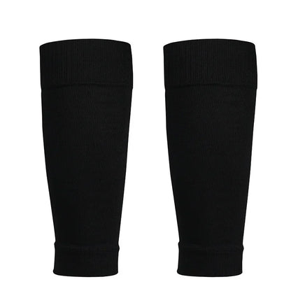 1Pair Football Socks Soccer Accessories Leg Brace Sleeves Breathable Sport Sock Adult Kids Shin Guards Calf Protection Leg Cover